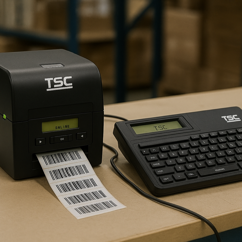Poste autonome : imprimante thermique + clavier