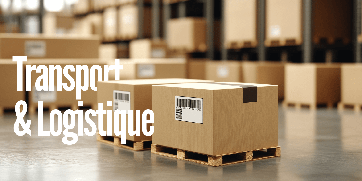 Etiquette adhésive dans le secteur de la logistique et des transports